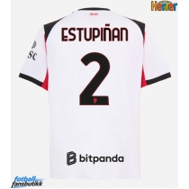 AC Milan Pervis Estupinan #2 Bortedrakt 2025-26 Kortermet